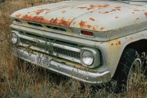 local damaged car